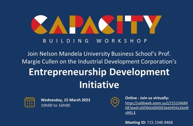 Overview of the IDC’s Entrepreneurship Development Initiative