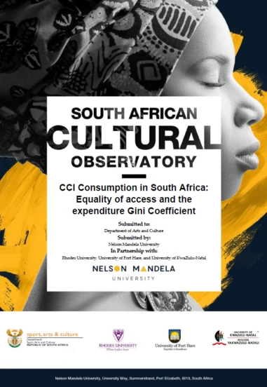 CCI Consumption in South Africa: Equality of access and the expenditure Gini Coefficient